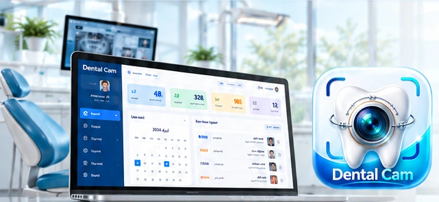 برنامج DentalCam داخل عيادة الأسنان