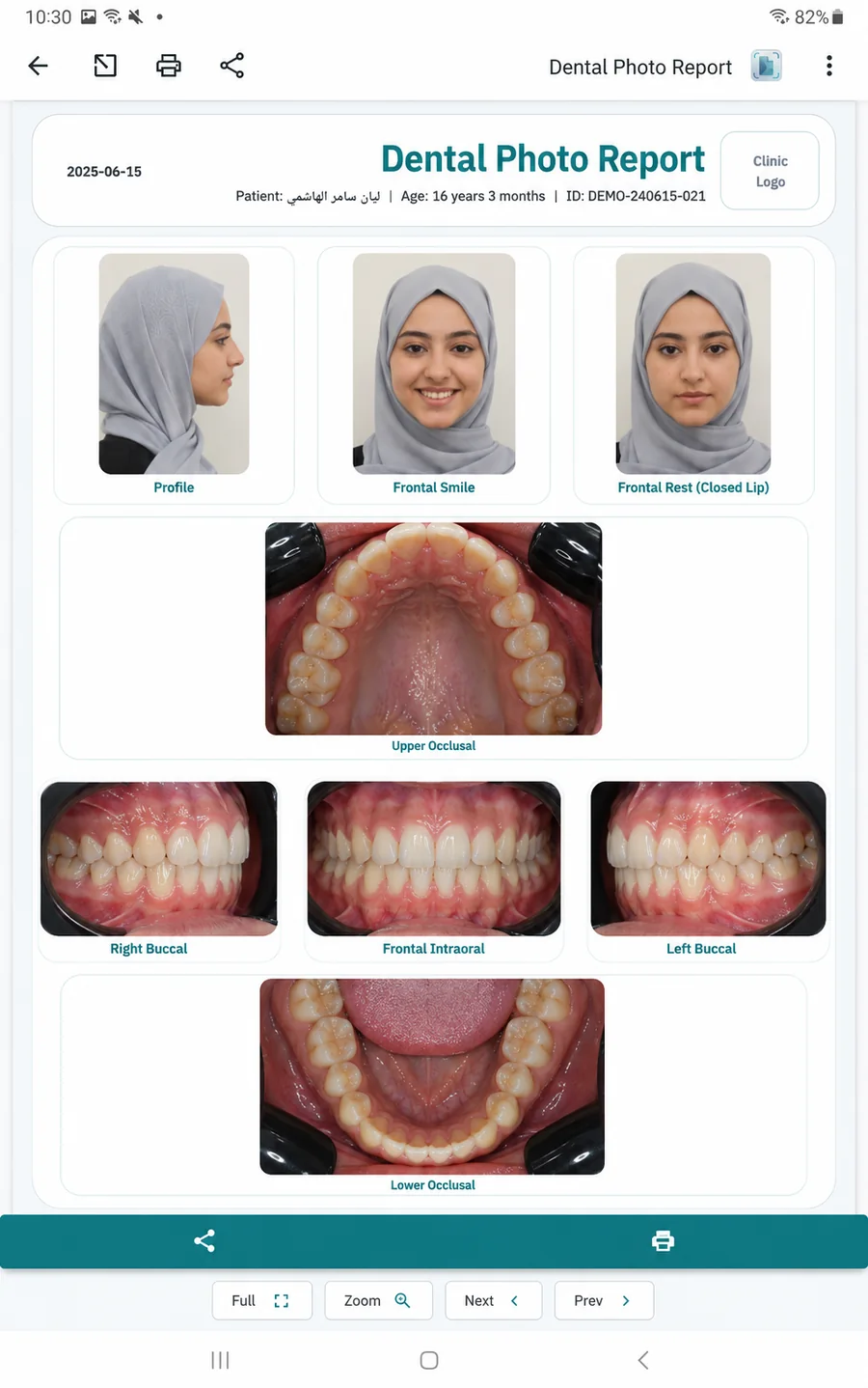 Dental Cam app screen 21